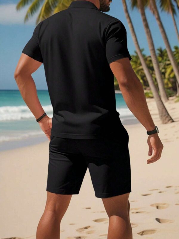 Manfinity Dauomo Conjunto de verano para hombre - Imagen 2