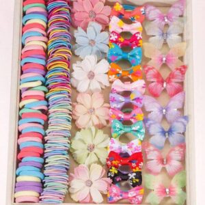267 piezas de accesorios para el cabello de niñas multicolor